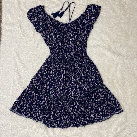 Navy Blue Dress - Picture 4 of 4